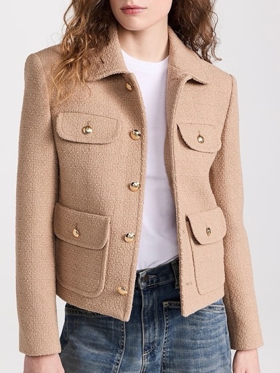 Nili Lotan Jackets & Blazers - Nili Lotan Paloma Jacket in Camel